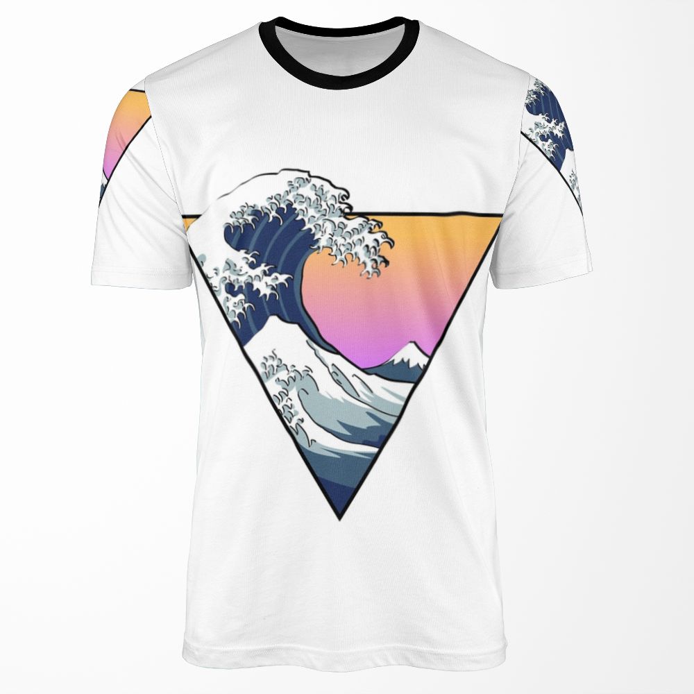Great Wave Aesthetic All-over-print T-shirt