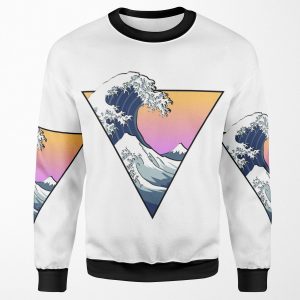 Great Wave Aesthetic All-over-print Unisex Sweatshirt
