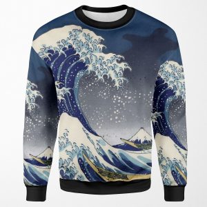 Great Wave Kanagawa Night All-over-print Unisex Sweatshirt