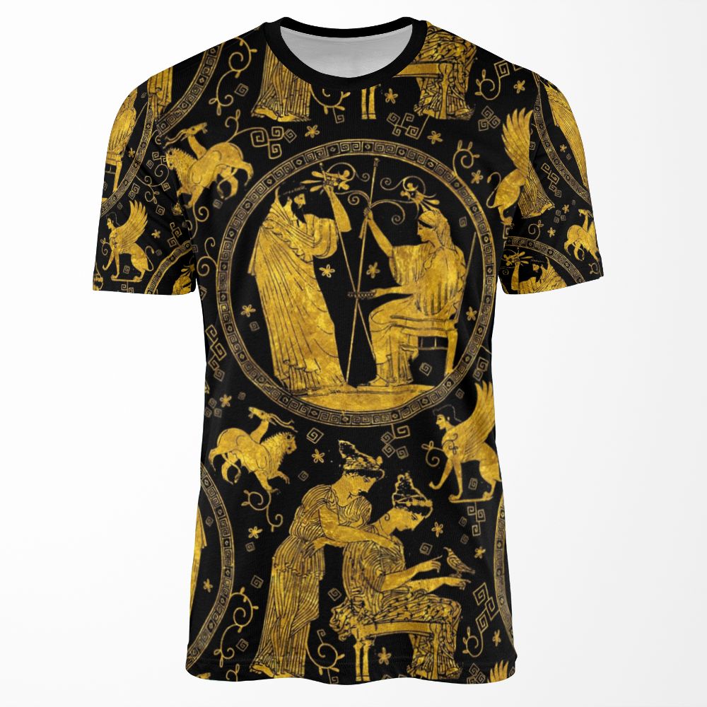 Greek Art All-over-print T-shirt