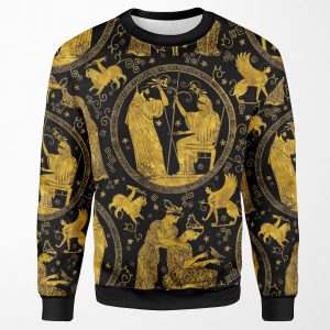 Greek Art All-over-print Unisex Sweatshirt