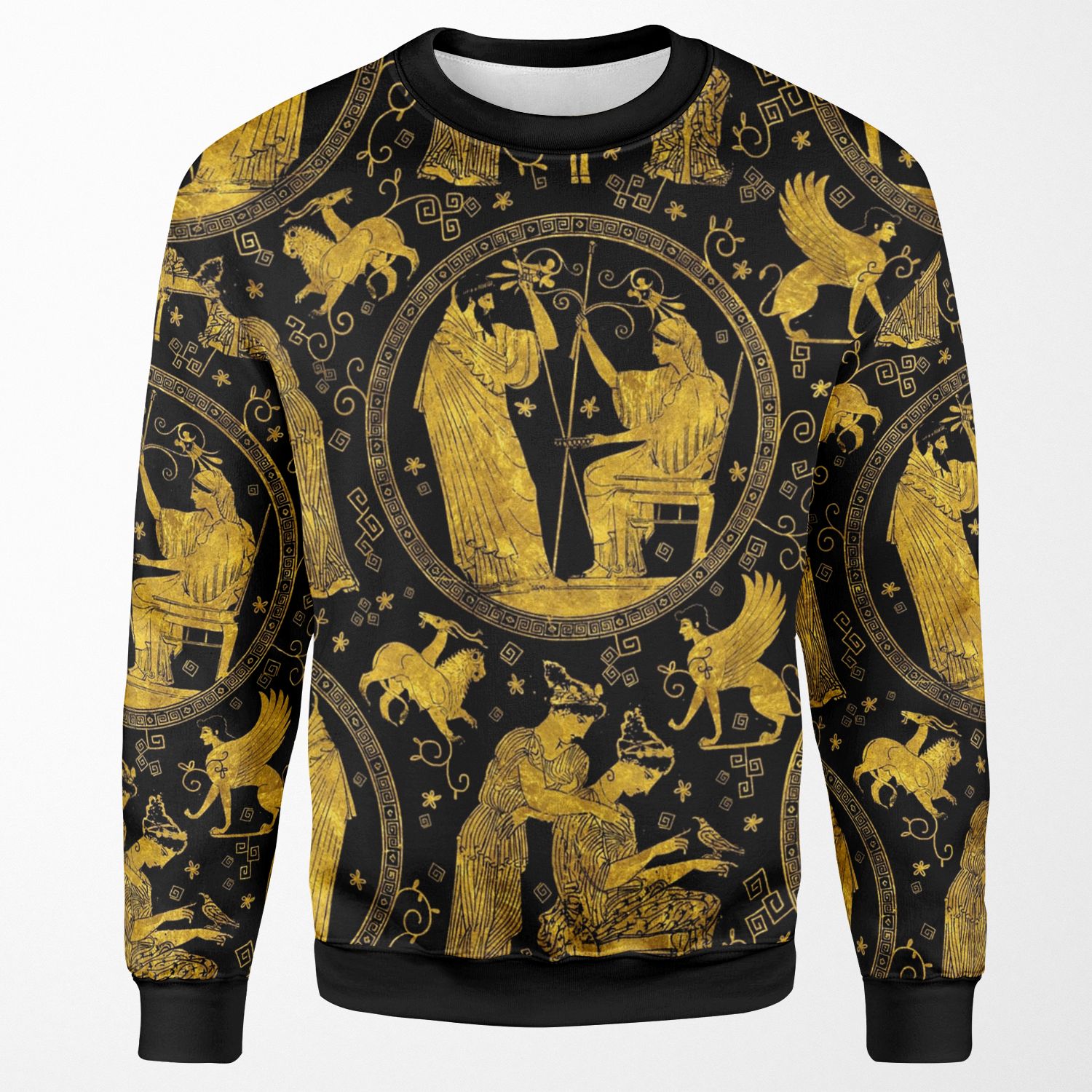 Greek Art All-over-print Unisex Sweatshirt