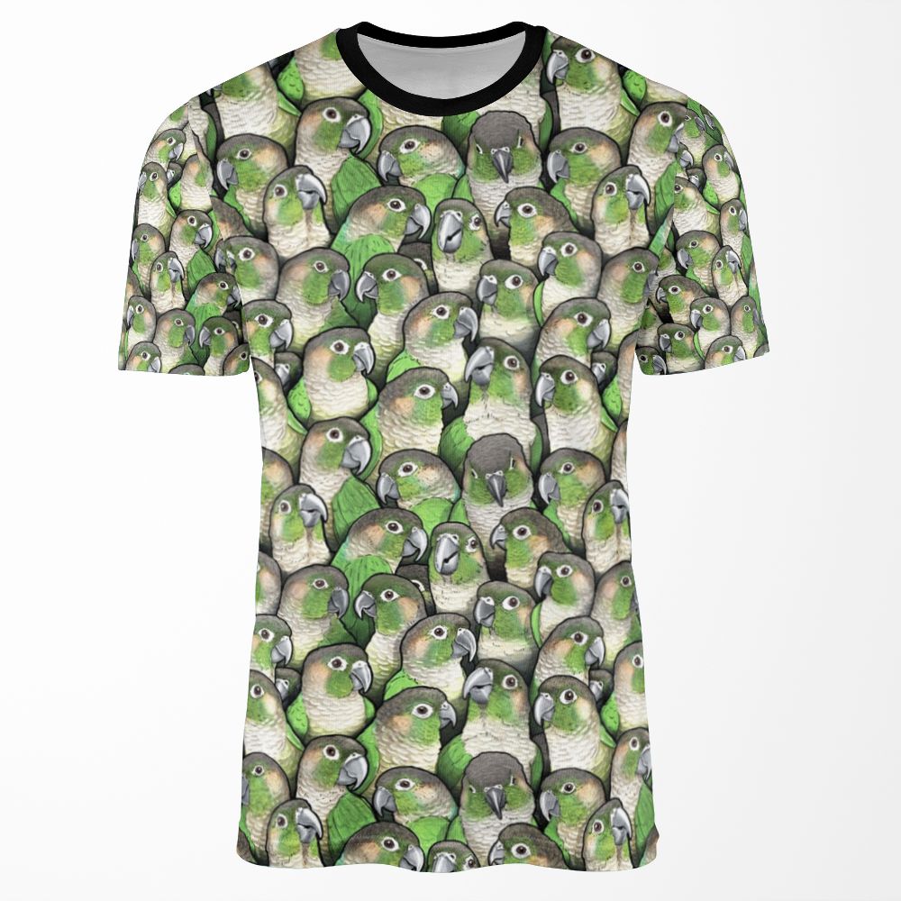 Green Cheeked Conures All-over-print T-shirt
