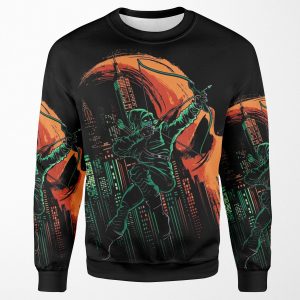 Green Vigilance All-over-print Unisex Sweatshirt