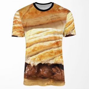 Greggs Steak Bake All-over-print T-shirt