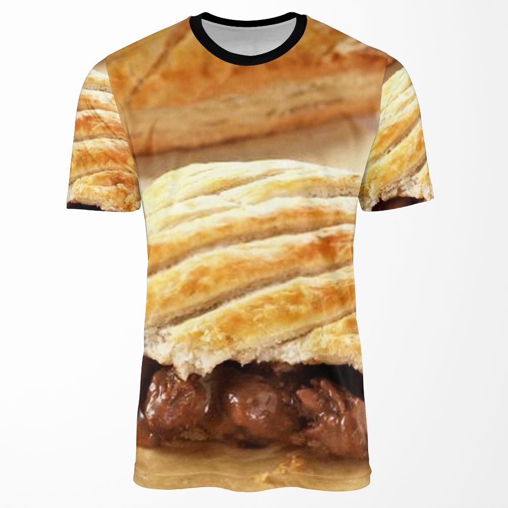 Greggs Steak Bake All-over-print T-shirt