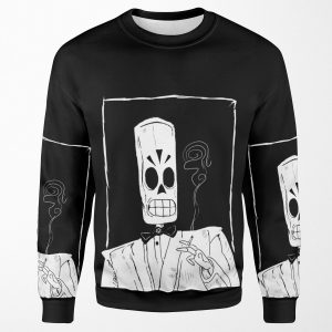 Grim All-over-print Unisex Sweatshirt