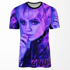 Grimes 2016 All-over-print T-shirt