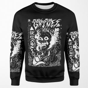 Grimes Visions Inverted Occult All-over-print Unisex Sweatshirt