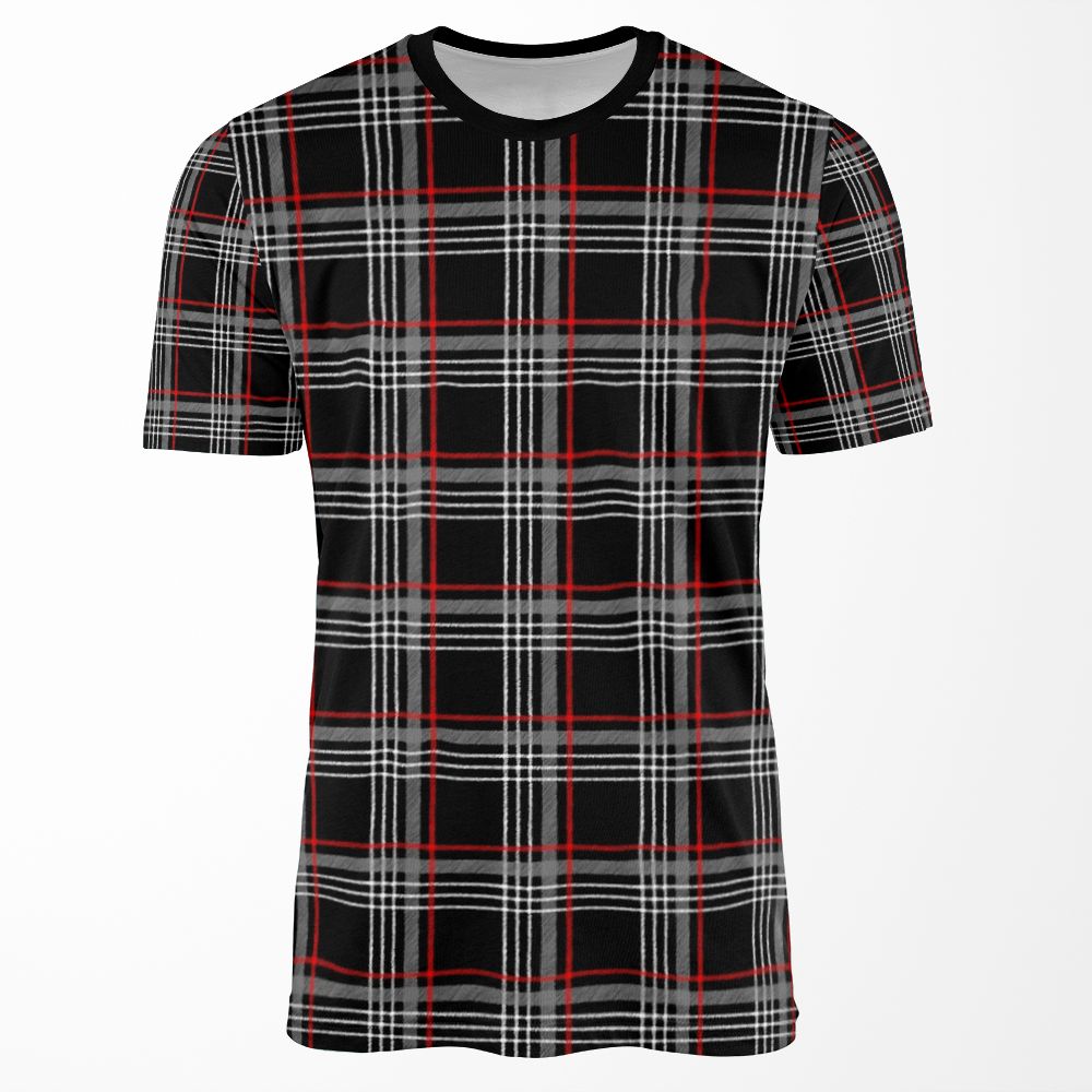 Gti Tartan All-over-print T-shirt
