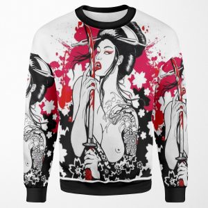Gueixa New Sexy Funny All-over-print Unisex Sweatshirt