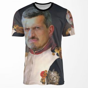 Guenther Steiner Formula 1 Emperor Pop Art Classic Portrait All-over-print T-shirt