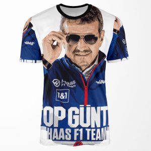 Guenther Steiner Topg%C3%Bcnth Haas F1 Team All-over-print T-shirt