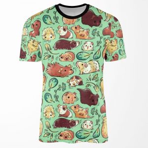 Guinea Pig Huddle All-over-print T-shirt
