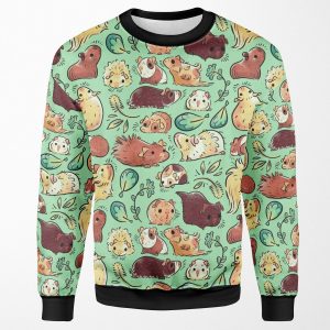 Guinea Pig Huddle All-over-print Unisex Sweatshirt