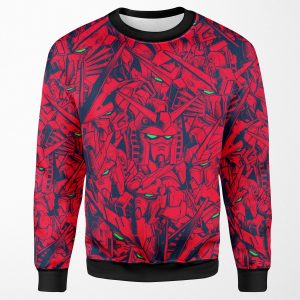 Gundam Camo Magenta All-over-print Unisex Sweatshirt
