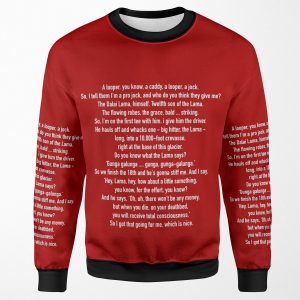 Gunga Galunga Caddyshack Full Quote All-over-print Unisex Sweatshirt