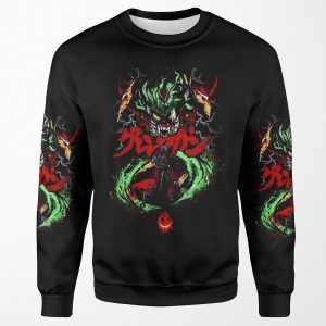 Gurren Graffiti All-over-print Unisex Sweatshirt