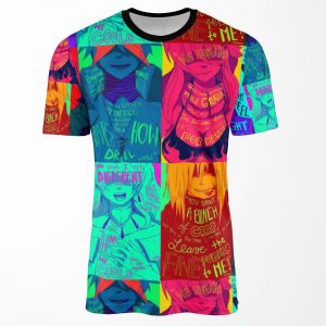 Gurren Lagann All-over-print T-shirt