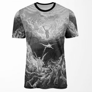 Gustave Dore S The Last Judgement All-over-print T-shirt