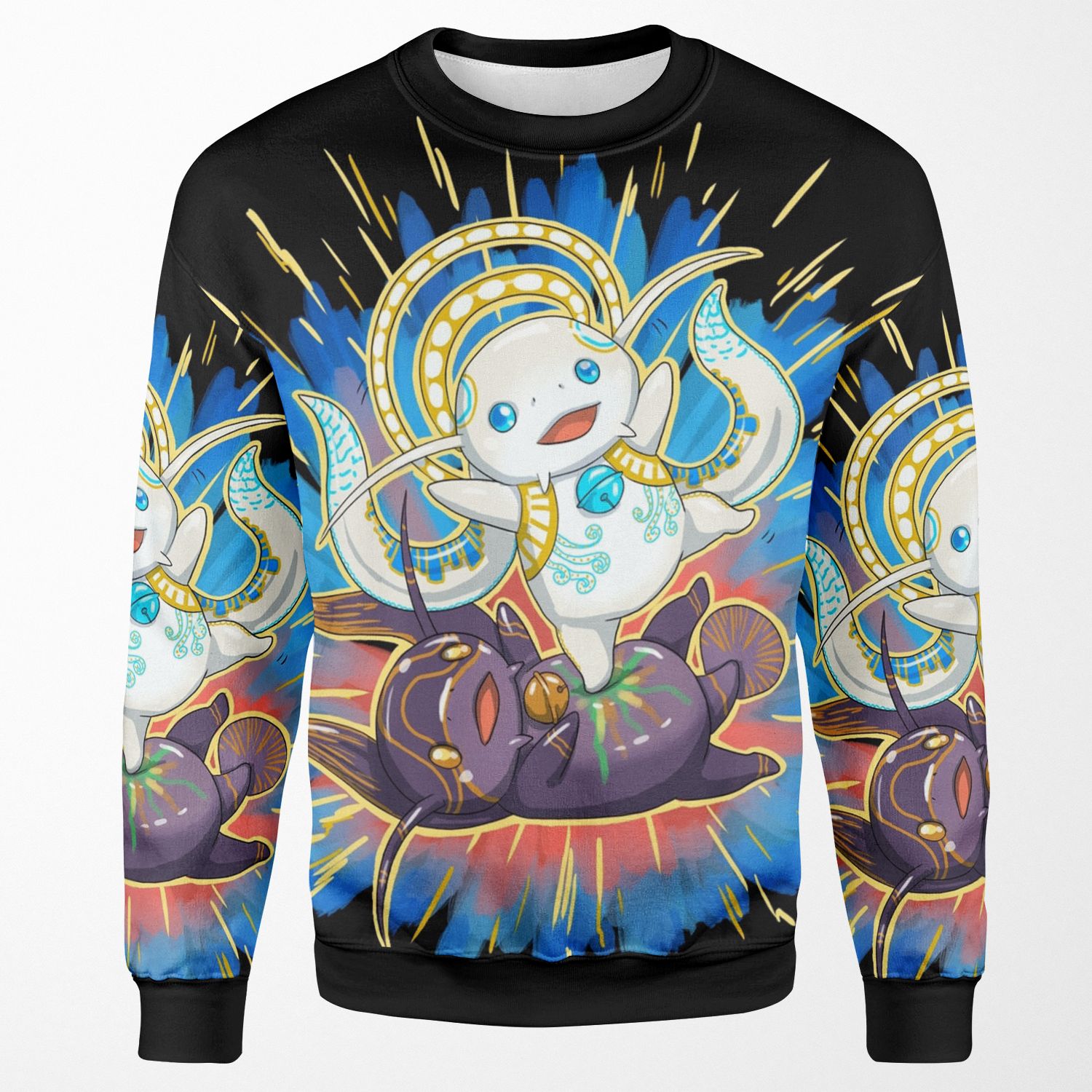 Gyodaelyn Kick All-over-print Unisex Sweatshirt