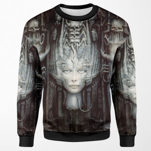 H R Giger Li 1 Art All-over-print Unisex Sweatshirt