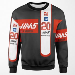 Haas F1 2022 Nose Magnussen All-over-print Unisex Sweatshirt