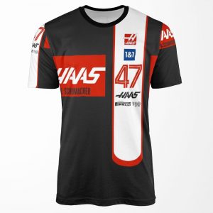 Haas F1 2022 Nose Schumacher All-over-print T-shirt