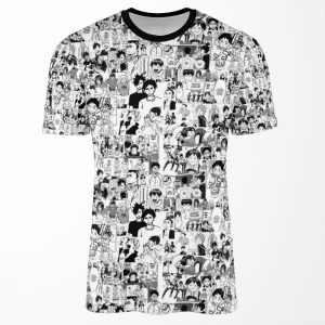 Haikyuu Manga Collage All-over-print T-shirt