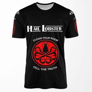 Hail Lobster All-over-print T-shirt