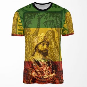 Haile Selassie Emperor Of Ethiopia All-over-print T-shirt