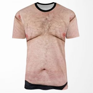 Hairy Belly All-over-print T-shirt