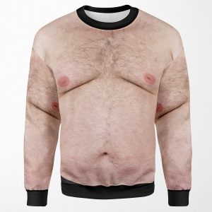 Hairy Belly All-over-print Unisex Sweatshirt