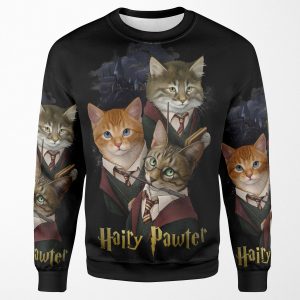 Hairy Pawter All-over-print Unisex Sweatshirt