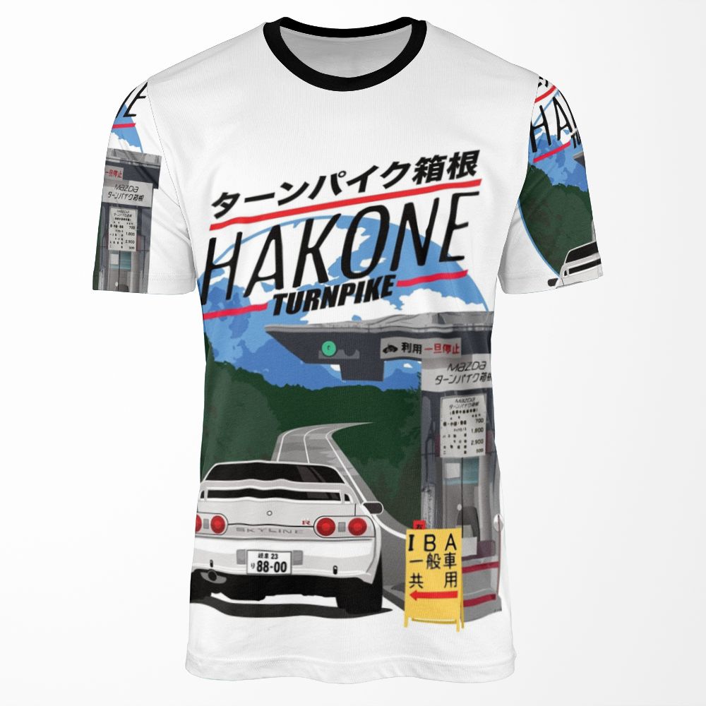 Hakone Nissan Skyline R32 Gtr All-over-print T-shirt