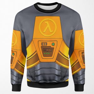 Half Life H E V Suit Mark Iv All-over-print Unisex Sweatshirt