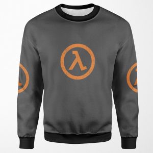 Half Life Lambda Symbol All-over-print Unisex Sweatshirt