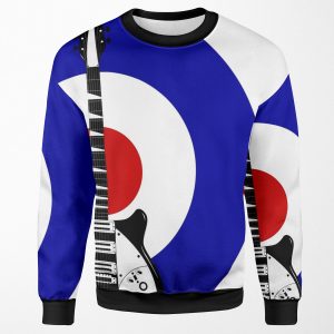 Half Rick Bullseye All-over-print Unisex Sweatshirt