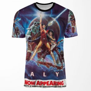Halyx Poster Vintage All-over-print T-shirt