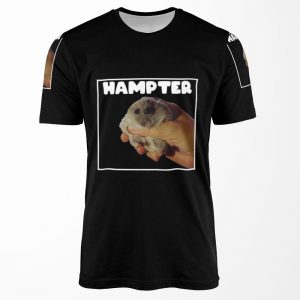 Hampter Meme Hamster All-over-print T-shirt