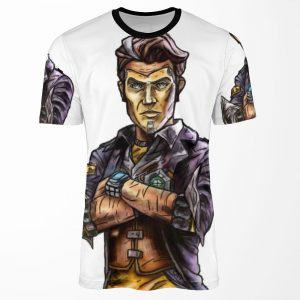 Handsome Jack Borderlands 2 All-over-print T-shirt