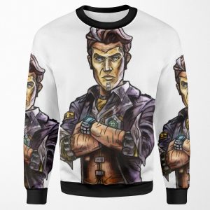 Handsome Jack Borderlands 2 All-over-print Unisex Sweatshirt