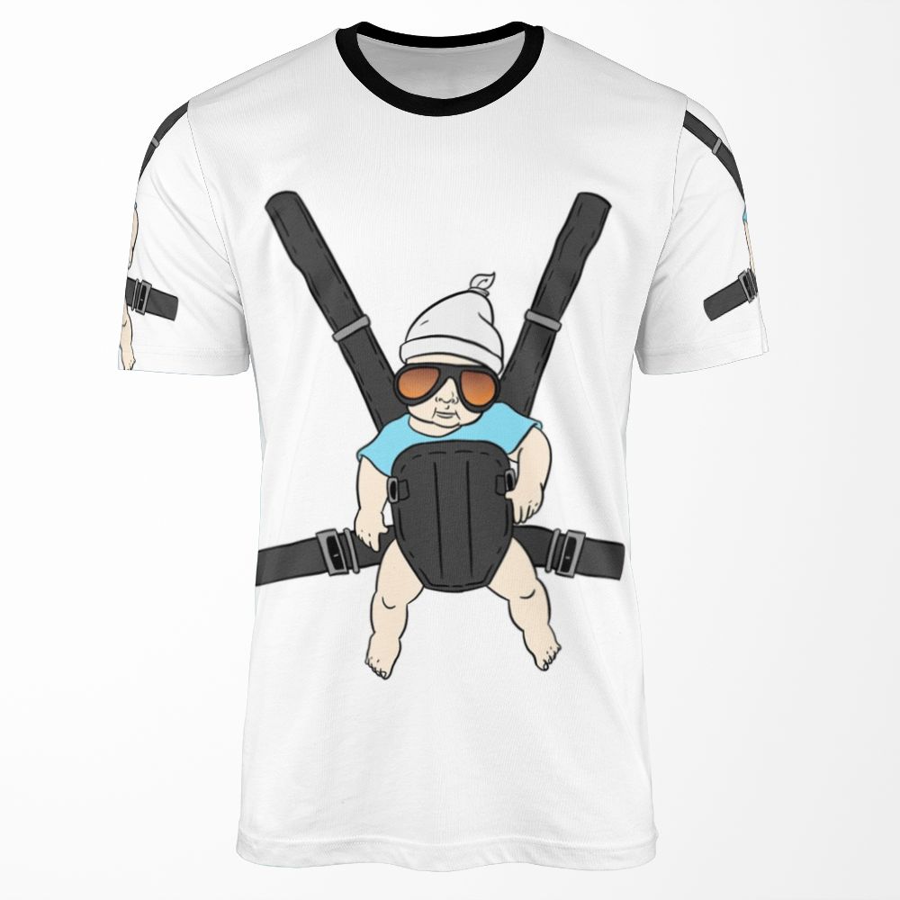 Hangover Baby Tshirt Alan And Bjorn Hangover The Movie All-over-print T-shirt