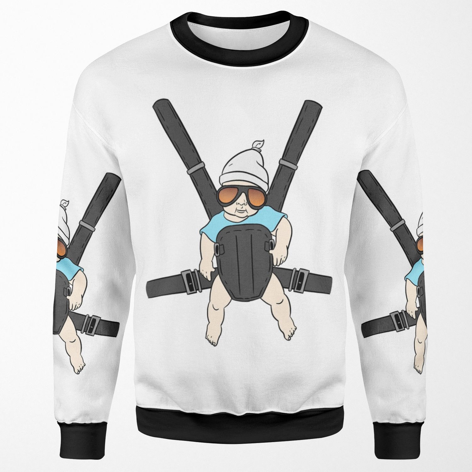 Hangover Baby Tshirt Alan And Bjorn Hangover The Movie All-over-print Unisex Sweatshirt