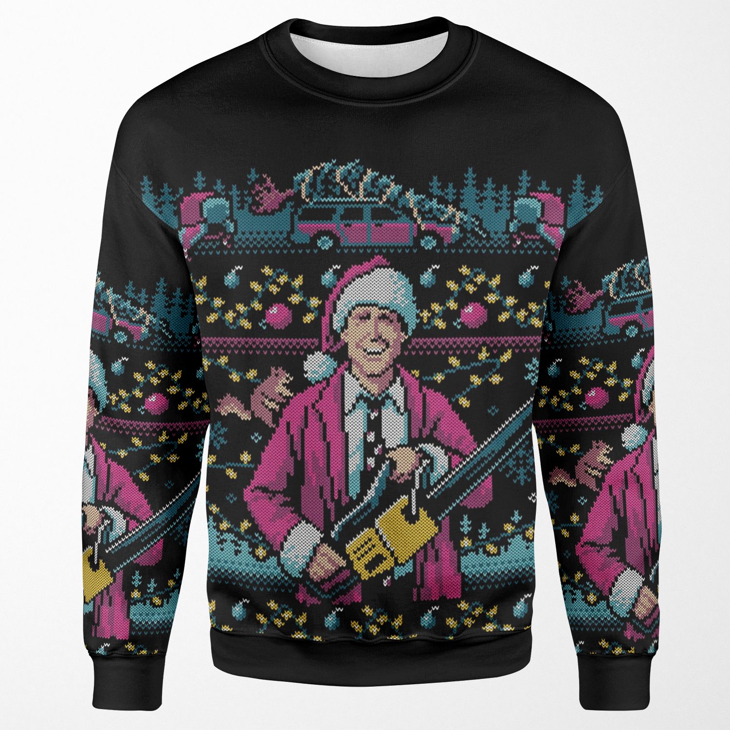 Hap Hap Happiest Sweater This Side Of The Nuthouse All-over-print Unisex Sweatshirt