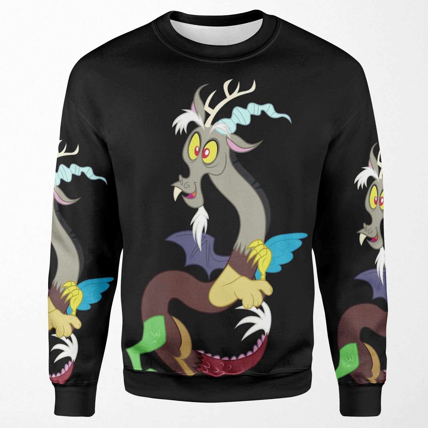 Happy Draconequus All-over-print Unisex Sweatshirt
