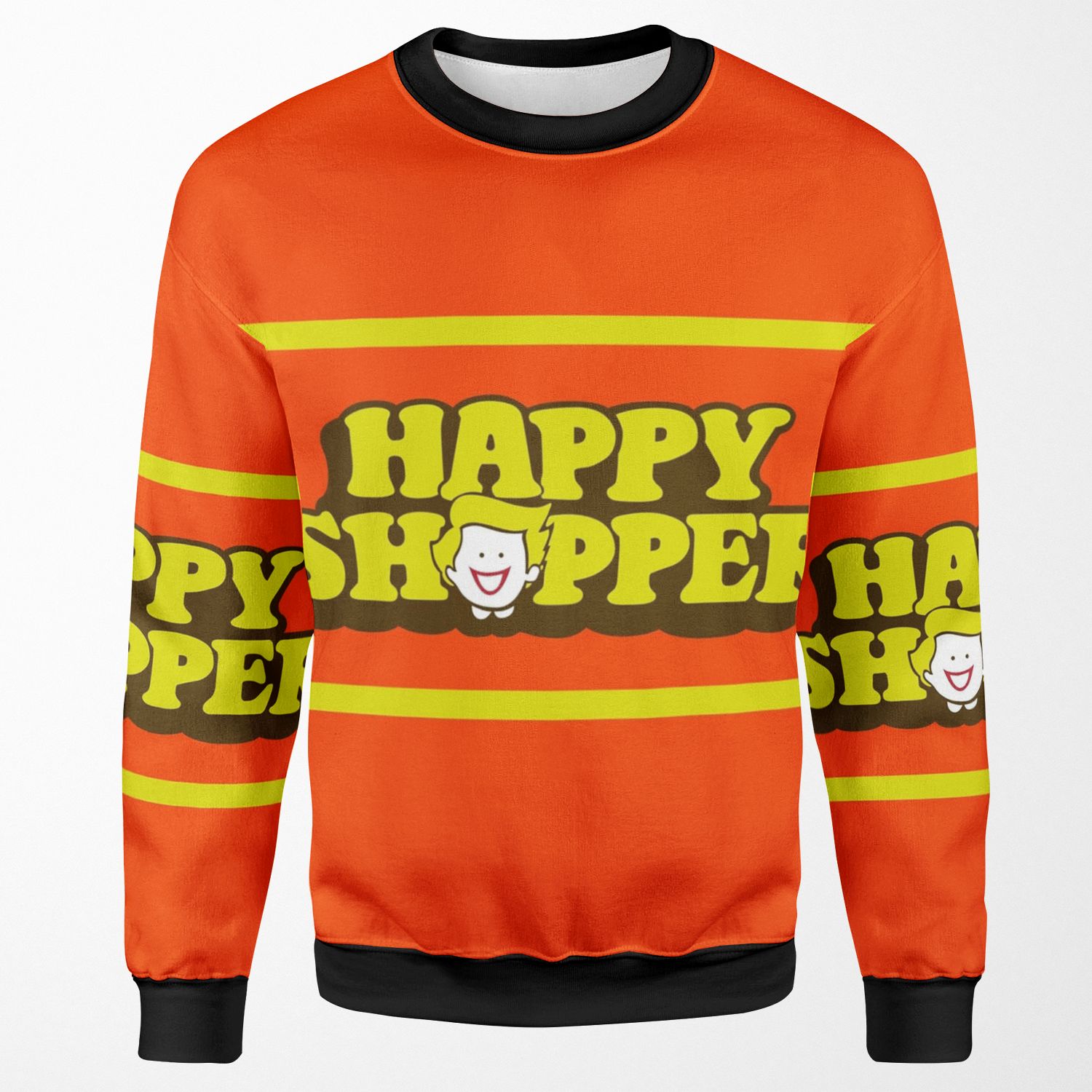 Happy Shopper All-over-print Unisex Sweatshirt