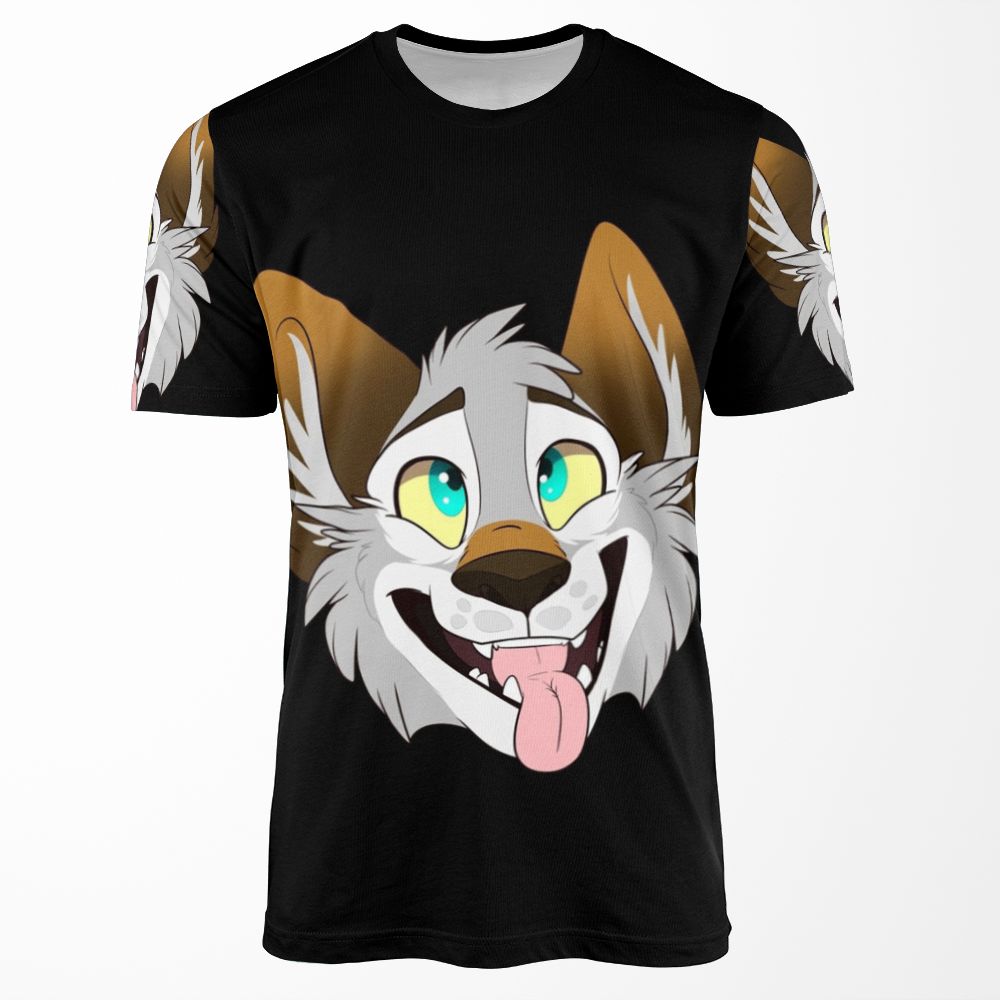 Happy Wolf All-over-print T-shirt