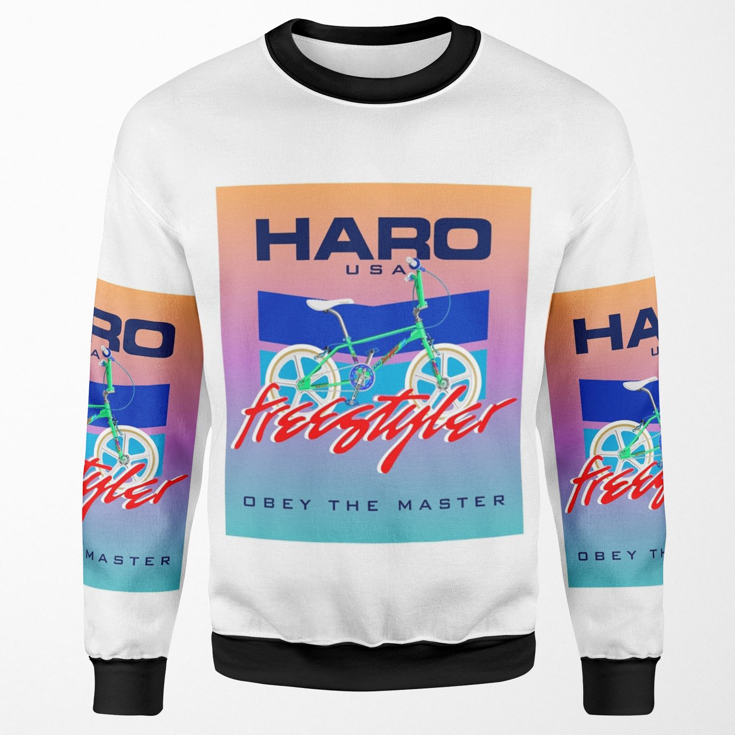 Haro Master Freestyler All-over-print Unisex Sweatshirt