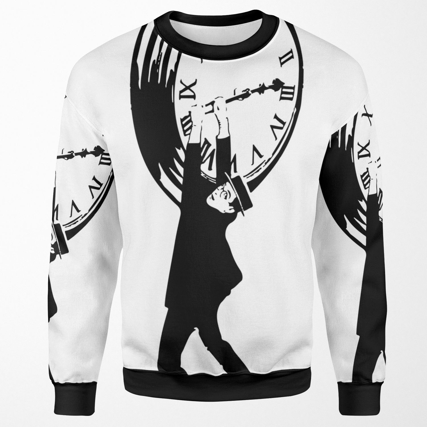 Harold Lloyd Safety Last All-over-print Unisex Sweatshirt